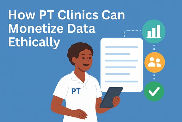 How Physical Therapy Clinics Can Monetize Data Ethically and Intelligently