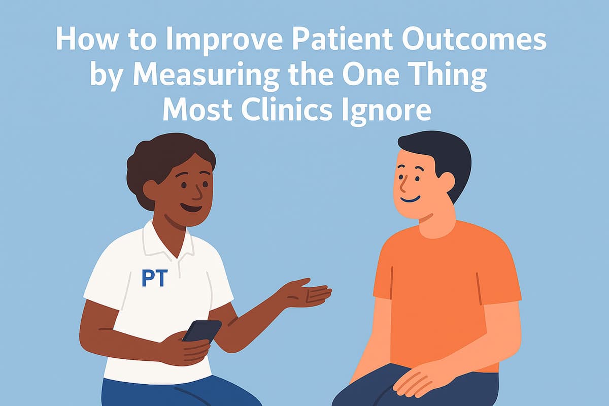 How to Improve Patient Outcomes by Measuring the One Thing Most Clinics Ignore